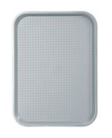 Taca z polipropylenu - FAST FOOD 305x415(H)20 mm szara