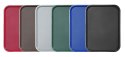 Taca z polipropylenu - FAST FOOD 305x415(H)20 mm szara