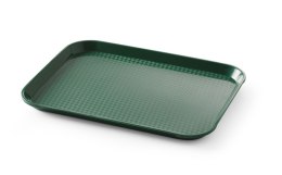 Taca z polipropylenu Fast Food, zielony, 265x345x(H)20mm