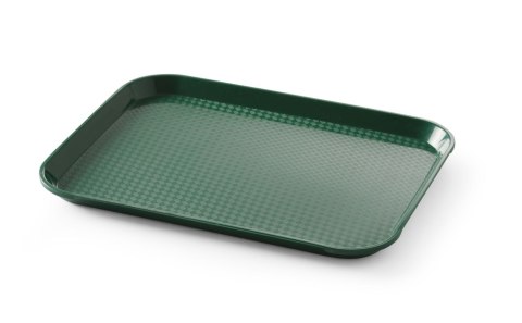 Taca z polipropylenu Fast Food, zielony, 265x345x(H)20mm