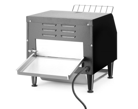 Toster przelotowy podwójny, czarny, 230V/2240W, 418x368x(H)415mm