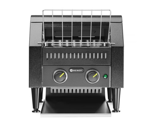 Toster przelotowy podwójny, czarny, 230V/2240W, 418x368x(H)415mm