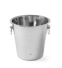Wiadro do szampana, BarUp, 3,3L, srebrny, ⌀220x(H)190mm
