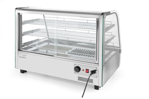 Witryna grzewcza nastawna, 160 litrów, 230V/1500W, 885x570x(H)680mm