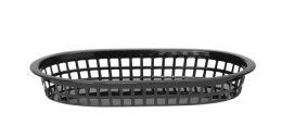 Koszyk do pieczywa owalny czarny 272x175x(H)38mm