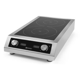 Kuchenka indukcyjna podwójna model 7000 405x700x(H)145mm