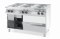 Kuchnia elektryczna 6-płytowa na podstawie otwartej, 400V/15600W, 1200x700x(H)900mm