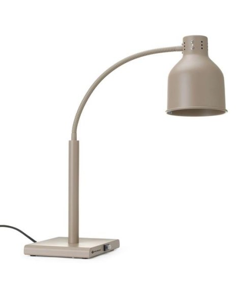 Lampa do podgrzewania potraw, giętka, beżowy, 220-240V/250W, 268x203x(H)660mm