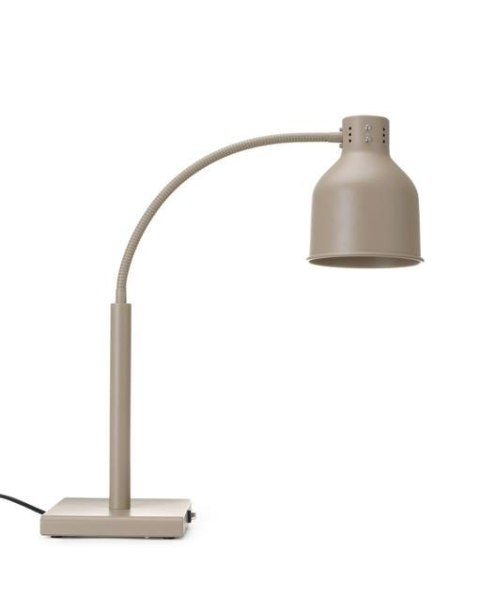 Lampa do podgrzewania potraw, giętka, beżowy, 220-240V/250W, 268x203x(H)660mm