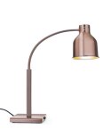 Lampa do podgrzewania potraw, giętka, miedziany, 220-240V/250W, 268x203x(H)660mm