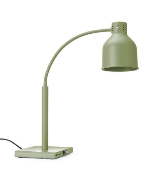 Lampa do podgrzewania potraw, giętka, zielony, 220-240V/250W, 268x203x(H)660mm