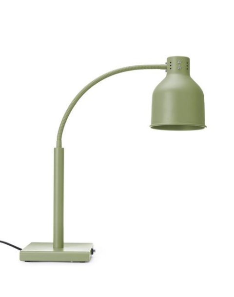 Lampa do podgrzewania potraw, giętka, zielony, 220-240V/250W, 268x203x(H)660mm