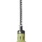 Lampa do podgrzewania potraw wisząca, cylindryczna, zielony, 230V/250W, ?175x(H)250mm