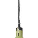 Lampa do podgrzewania potraw wisząca, cylindryczna, zielony, 230V/250W, ?175x(H)250mm