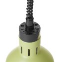 Lampa do podgrzewania potraw wisząca, cylindryczna, zielony, 230V/250W, ?175x(H)250mm