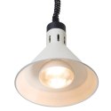 Lampa do podgrzewania potraw wisząca, stożkowa, biały, 230V/250W, ?275x(H)250mm