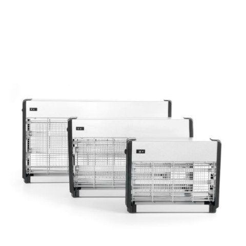 Lampa owadobójcza, Zasięg działania: 150 m², 230V/45W, 655x90x(H)360mm