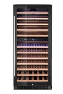 Lodówka do wina, 2-strefowa, 124 butelki, 569x595x(H)1397mm