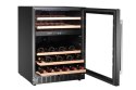 Lodówka do wina, 2-strefowa, 46 butelki 570x595x(H)820mm