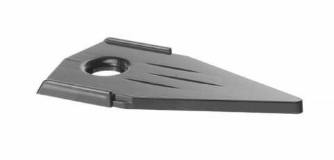 Mandolina typ V, czarny, 405x135x(H)145mm