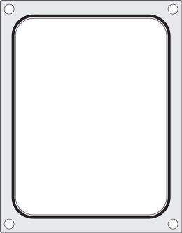 Matryca do zgrzewarki, pojemnik 227x178 mm