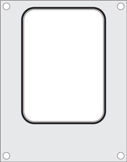 Matryca do zgrzewarki, pojemnik 187x137 mm