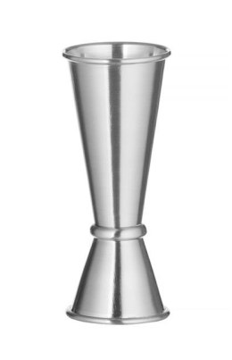 Miarka barmańska srebrna 25ml/50ml