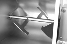 Mieszarka ręczna do mięsa na kiełbasę, przechylna misa 20L, 285x550x(H)385mm