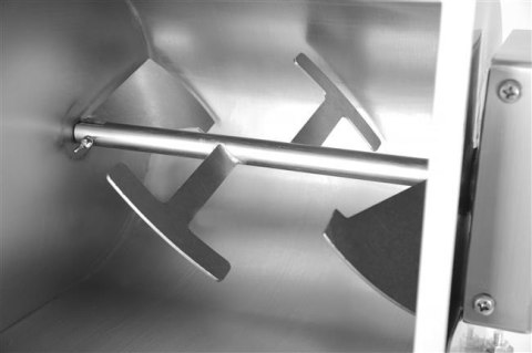 Mieszarka ręczna do mięsa na kiełbasę, przechylna misa 20L, 285x550x(H)385mm