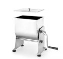 Mieszarka ręczna do mięsa na kiełbasę, przechylna misa 20L, 285x550x(H)385mm