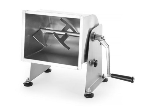 Mieszarka ręczna do mięsa na kiełbasę, przechylna misa 20L, 285x550x(H)385mm