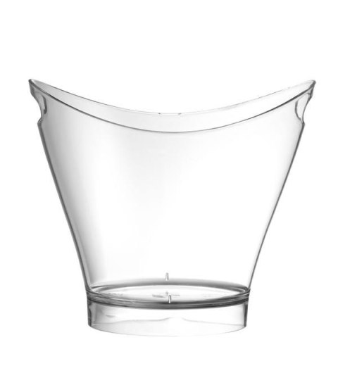 Misa do wina i szampana, BarUp, 6L, transparentny, 300x240x(H)260mm, Owalny
