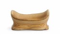 Miska dekoracyjna z drewna oliwnego, 365x200x(H)290mm