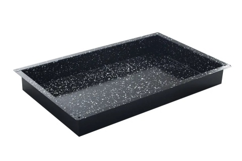 Blacha CONVECTOMAT CLASSIC GN 2/1, HENDI, GN 2/1, czarny, 650x530x(H)60mm, Prostokątny