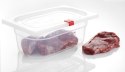 Klipsy do pojemników GN HACCP z polipropylenu czerwony