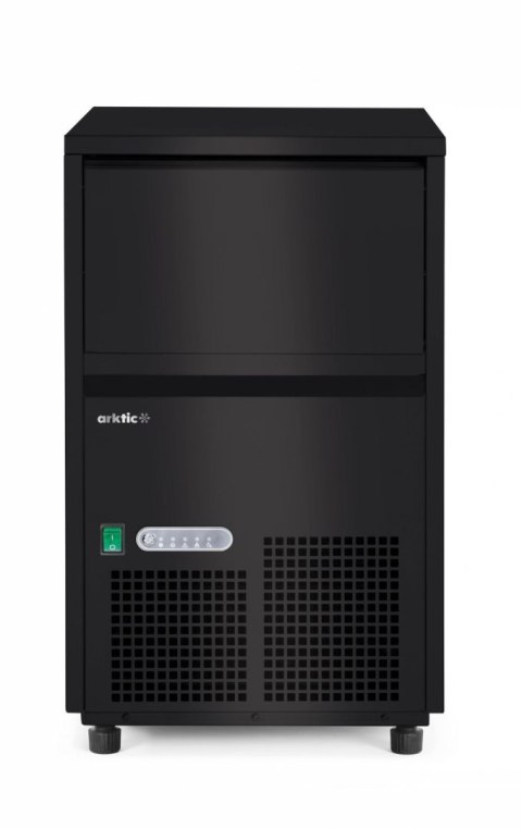 Kostkarka do lodu, Arktic, czarny, 220-240V/385W, 380x520x(H)637mm