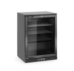 Lodówka barowa 1-drzwiowa, Arktic, 105L, czarna, 220-240V/120W, 600x530x(H)870mm