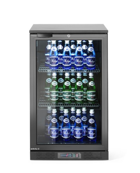 Lodówka barowa 1-drzwiowa, Arktic, 86L, czarna, 500x530x(H)870mm