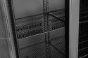 Lodówka barowa 2-drzwiowa, Arktic, 384L, czarny, 220-240V/365W, 900x530x(H)1820mm