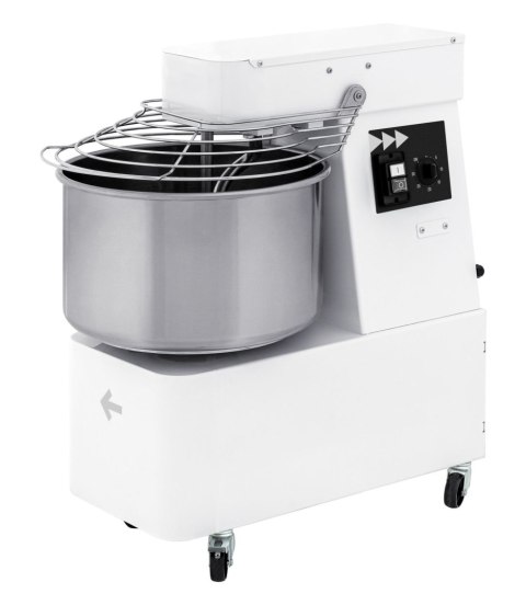 Miesiarka spiralna ze stałą dzieżą o 2 prędkościach, 32 l, Prismafood, 88 kg/h, 32L, 400V/1700W, 430x740x(H)820mm