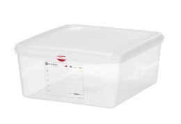 Pojemnik GN 2/3 z polipropylenu, HENDI, GN 2/3, 13,5L, transparentny, 354x325x(H)150mm, Prostokątny Wariant podstawowy