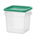 Pojemnik na żywność z podziałką 3.8L 190x190x(H)180mm
