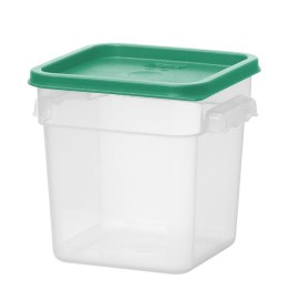 Pojemnik na żywność z podziałką 3.8L 190x190x(H)180mm