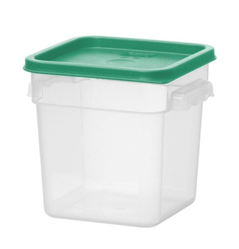 Pojemnik na żywność z podziałką 3.8L 190x190x(H)180mm