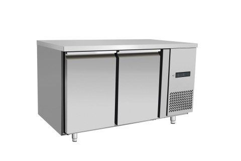Stół mroźniczy 2-drzwiowy z agregatem bocznym, Arktic, Profi Line, GN 1/1, 280L, 230V/600W, 1360x700x(H)910mm