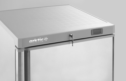 Szafa mroźnicza w obudowie ze stali nierdzewnej 200 L, 598x655x(H)838mm