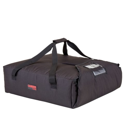 Torba termoizolacyjna na pizze, Cambro, na 2 pizze o Ø 500 mm lub 3 o Ø 450 mm, czarny, 430x550x(H)165mm
