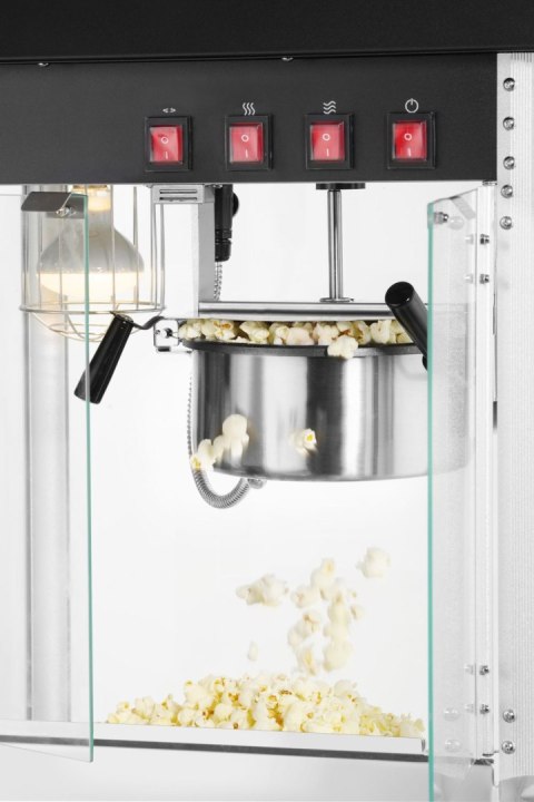 Urządzenie do popcornu, czarny, 230V/1500W, 560x420x(H)770mm