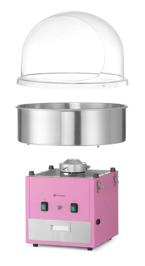 Urządzenie do waty cukrowej z misą śr. 520 mm 220-240V/1130W, 520x520x(H)503mm