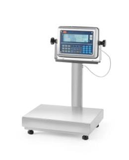 Waga platformowa LCD z wysięgnikiem i z legalizacją, 60 kg 342x386x534